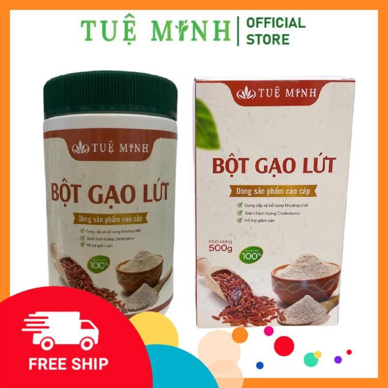 1Kg Bột Gạo Lứt Đỏ Tuệ Minh nguyên chất