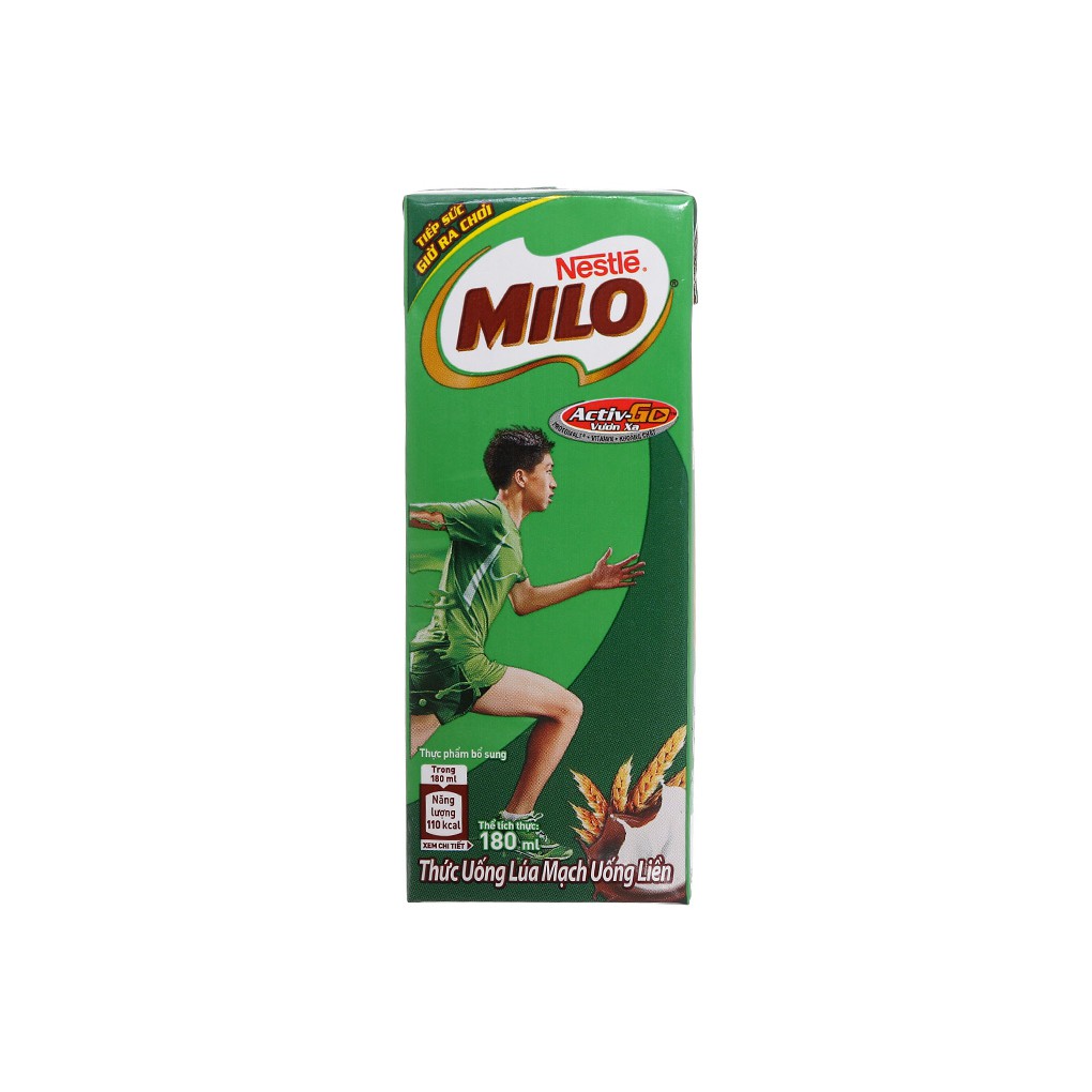 hsd 5.2022_Thùng 48 Hộp Sữa Milo Lúa Mạch 180ml