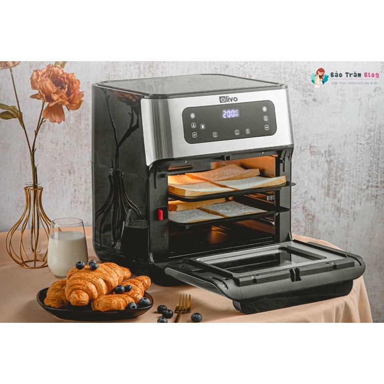 Nồi chiên không dầu Olivo AF 12