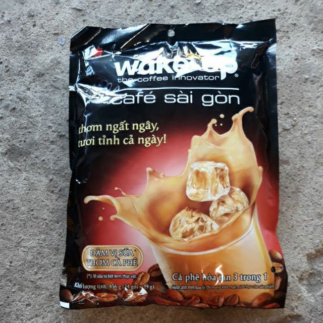 Cafe Wake Up Sài Gòn (24 gói ×19g)