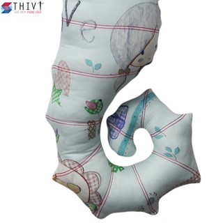 Gối ôm cá ngựa cho bé 34 THIVI