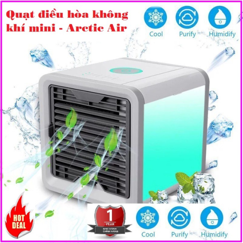 Quạt Mini để bàn Tạo Độ Ẩm Trong Phòng, Máy Điều Hòa Mini Làm Mát Không Khí