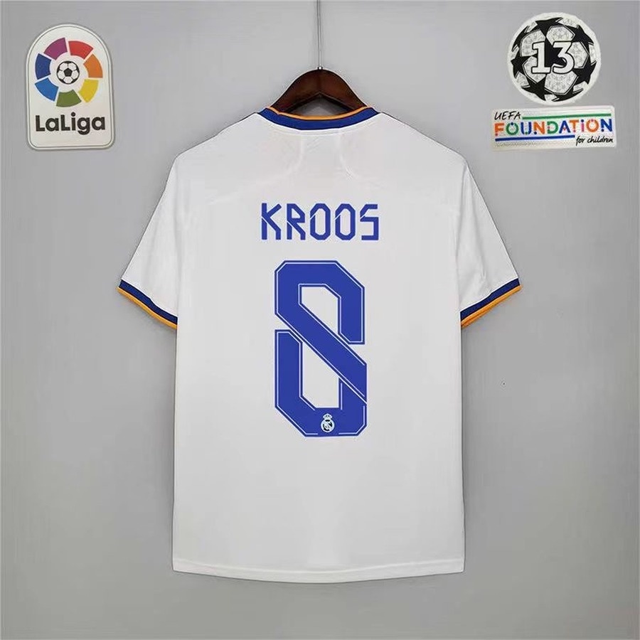 Áo Thun Bóng Đá Đội Real Madrid 2022 Cuối Cùng Benzema 9