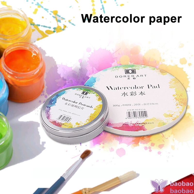 300g Giấy Vẽ Màu Nước / Bưu Thiếp