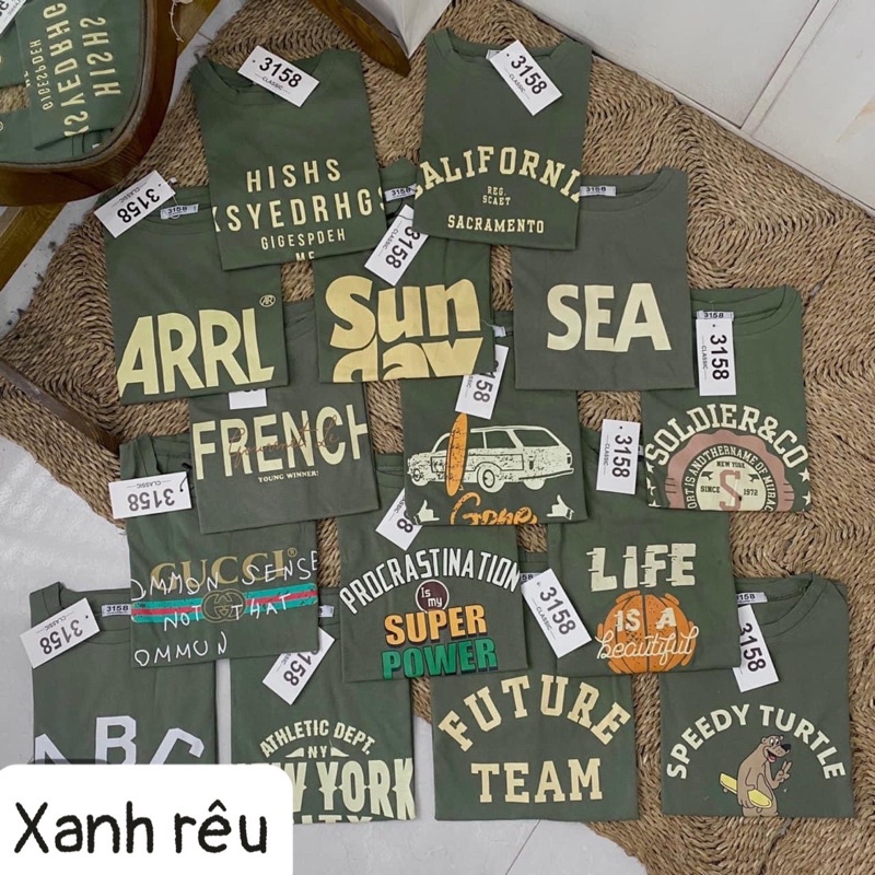 Áo thun Quảng Châu 3158 CHỈ CHỌN MÀU KHÔNG CHỌN MẪuop