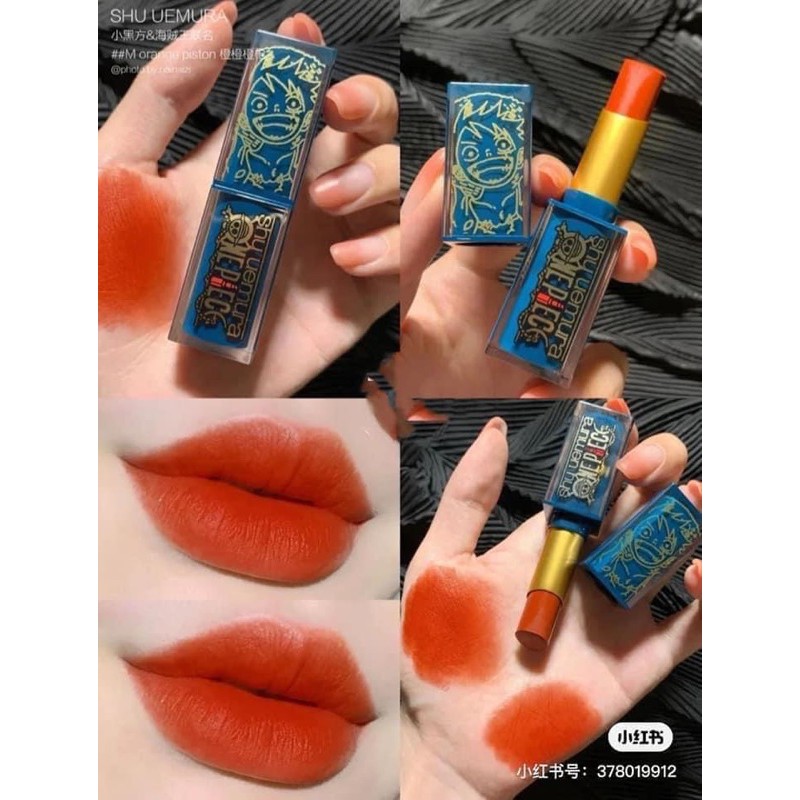 Son SHU UEMURA one piece màu orange pistol limited (chuẩn auth chính hãng) ⦿RHshop⦿