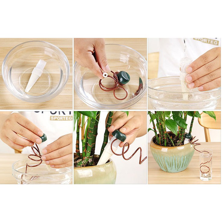 Bộ 2 dụng cụ tưới cây Inox