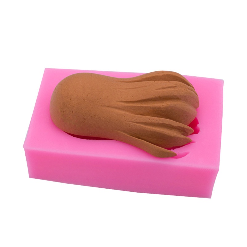 Khuôn Silicone Làm Bánh Tạo Hình Tóc Búp Bê Đẹp Mắt Tiện Dụng