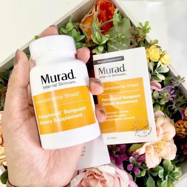 Viên Uống Chống Nắng Nội Sinh Murad Pomphenol Sunguard Dietary Supplement MURAD