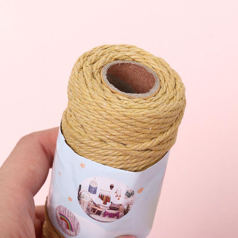 Cuộn Dây Cotton 3mm Dùng Trang Trí Phong Cách Boho KENT1