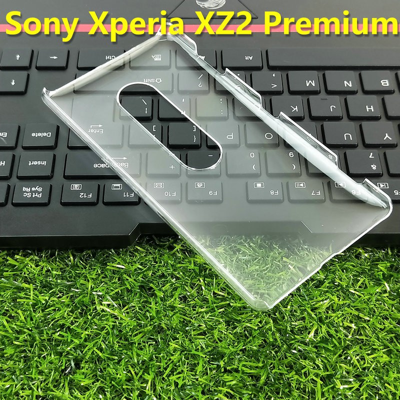 Ốp lưng sony Xperia XZ2 Premium nhựa CỨNG TRONG SUỐT
