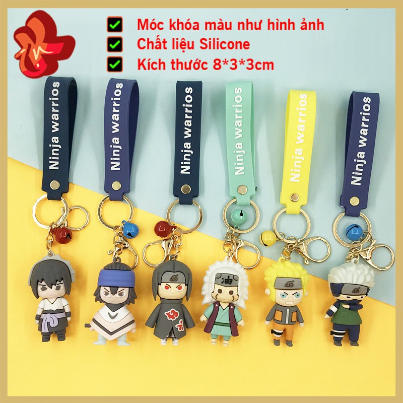 Móc Khoá Hoạt Hình Naruto Dễ Thương