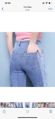 32-36 quần ống suông bigsize