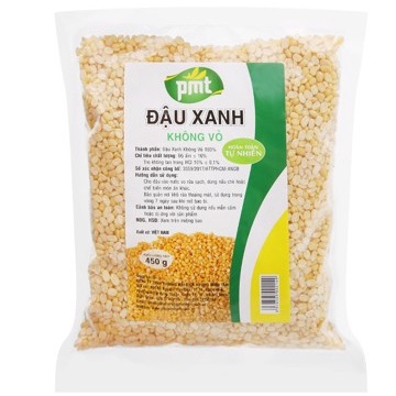 Đậu xanh không vỏ Phú Minh Tâm 450g date:10/2022