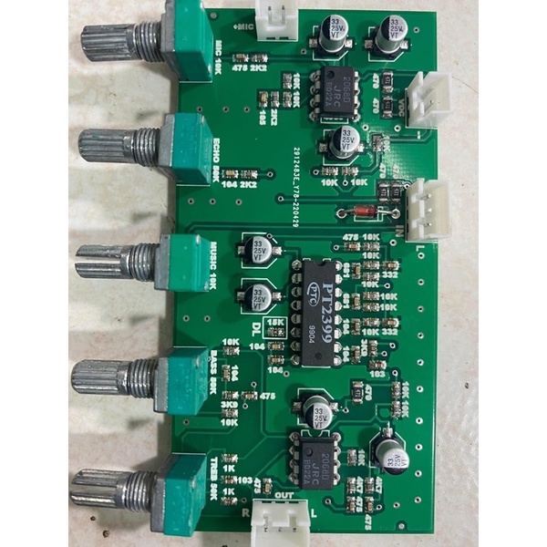 Bo mạch micro echo độ tiếng vang 5 volum có bass trep