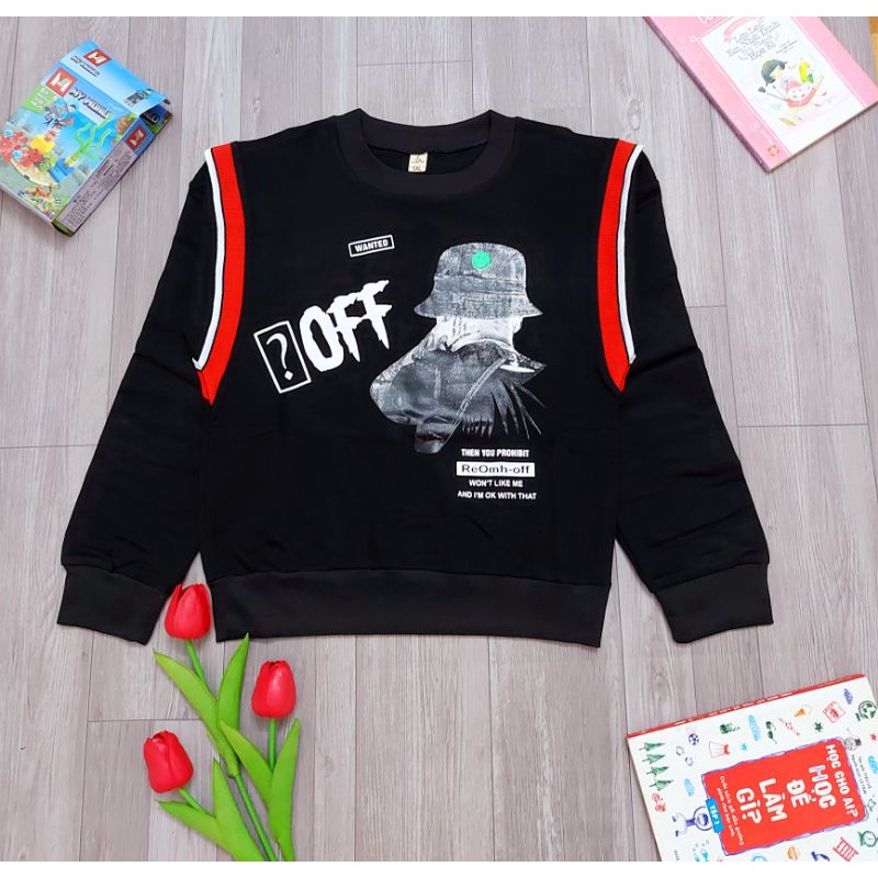 Áo Nỉ Da Cá Bé Trai Size Đại Hàng Quảng Châu