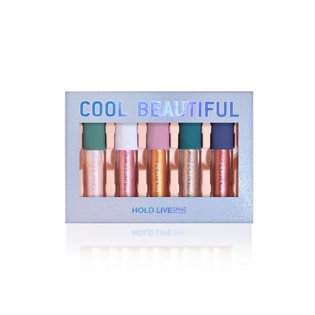 Set Nhũ Mắt HOLD LIVE Cool Beautiful Dạng Gel Lấp Lánh