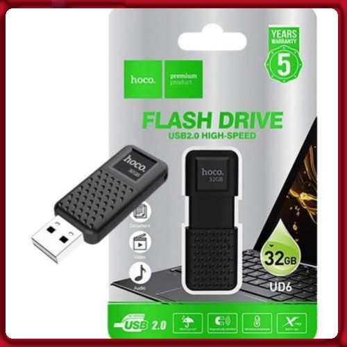 USB chính hãng, USB Hoco UD6 Intelligent 2.0 Chính Hãng - BH 5 Năm,  thiết kế thanh mảnh và gọn nhẹ, coppy siêu nhanh | BigBuy360 - bigbuy360.vn