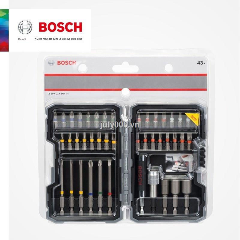 Bộ 43 Đầu Tua Vít Điện BOSCH GO Màu Cầu Vồng Kèm Hộp Đựng