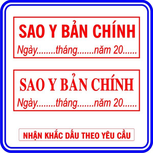 Làm Con Dấu Theo Yêu Cầu Hiệu Shiny Cao Cấp -