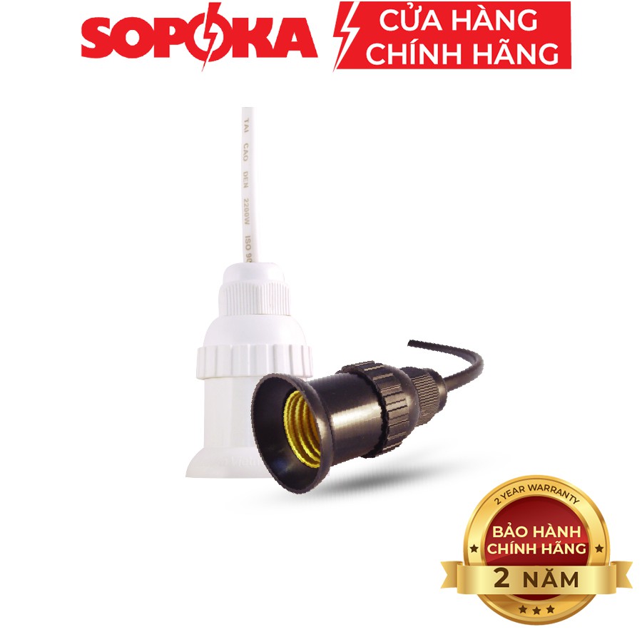 Đuôi đèn chịu mưa SOPOKA ĐCM3,4 chống thấm, an toàn