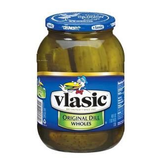 Dưa Chuột Bao Tử Muối Thì Là Kosher Dill Baby Whole hiệu Vlasic 946ml,1360g