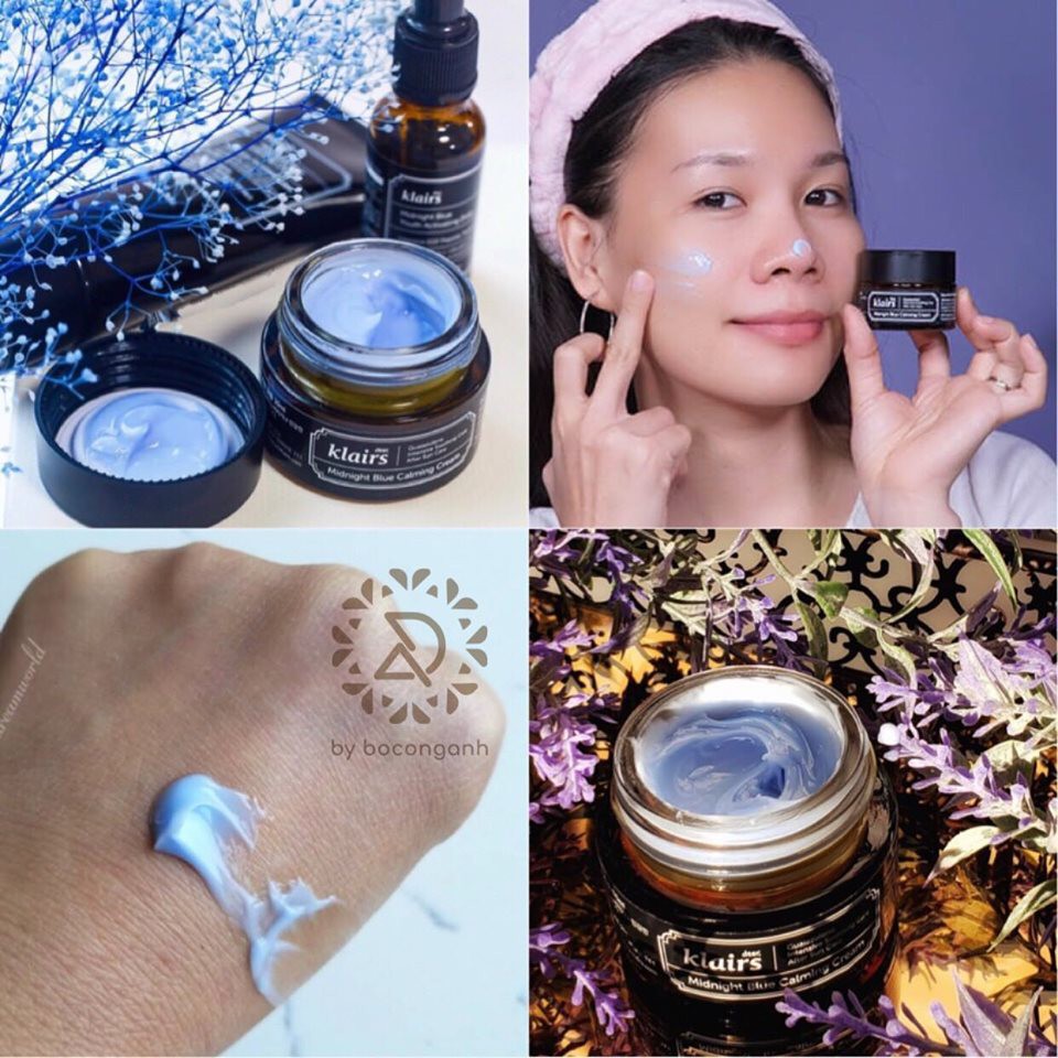 KEM DƯỠNG KLAIRS MIDNIGHT BLUE CALMING CREAM