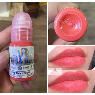 Mực hồng san hô perma và angelica siêu xinh