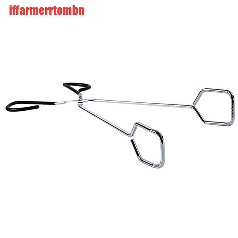 {iffarmerrtombn}Kitchen Tongs Stainless Steel BBQ Food Cooking Scissors Tongs Buffet Pliers TYW