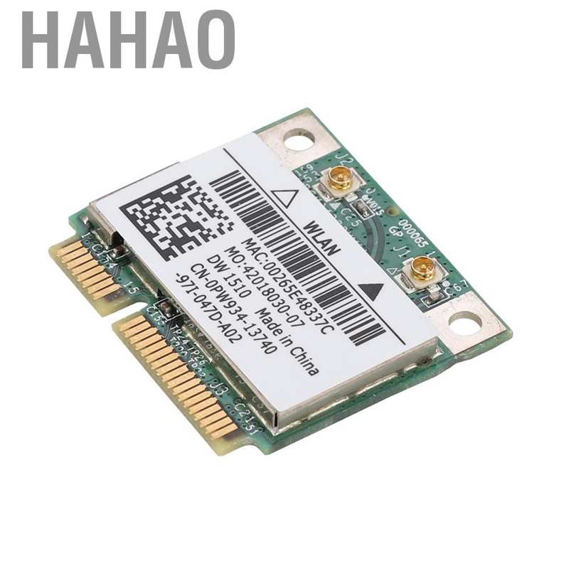 [Seller Recommend] Card mạng Wifi Dw1510 Bcm94322Hm8 Dual Band 5g Pci-E không dây chất lượng cao cho Dell E4200 E5500 | BigBuy360 - bigbuy360.vn