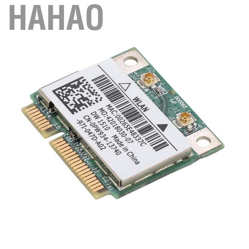 [Seller Recommend] Card mạng Wifi Dw1510 Bcm94322Hm8 Dual Band 5g Pci-E không dây chất lượng cao cho Dell E4200 E5500