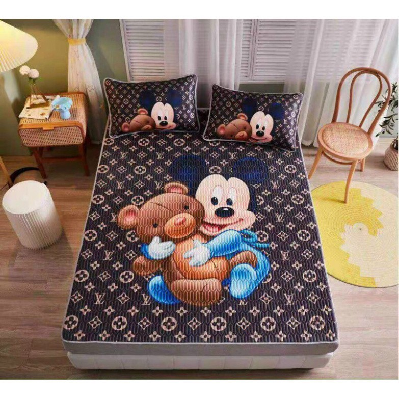 CHIẾU ĐIỀU HOÀ CAO SU NON 💦💦 IN HÌNH 5D SIÊU ĐẸP SIÊU MÁT | BigBuy360 - bigbuy360.vn