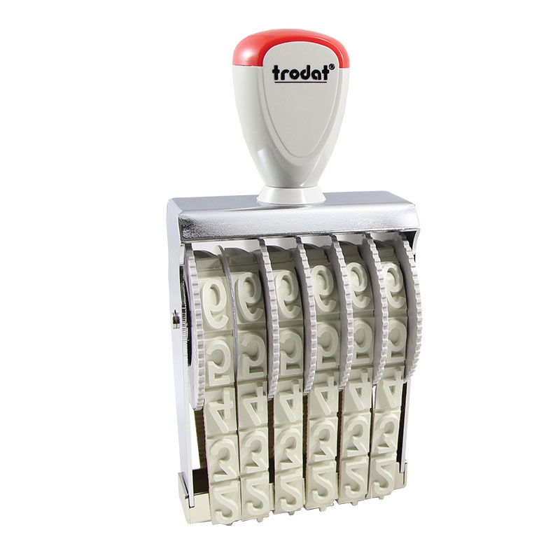 Dấu số tự xoay chấm mực, số cao 15mm ( Chính hãng Trodat)