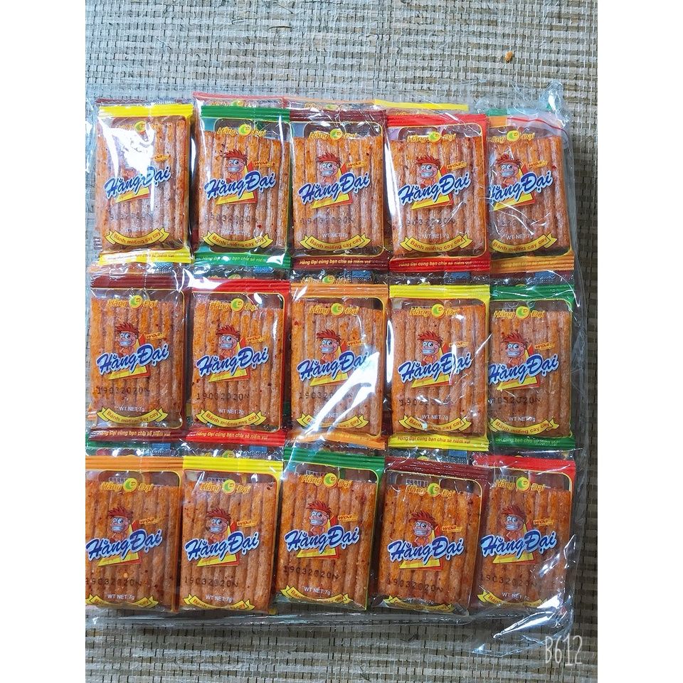 Combo 30 Gói Snack sườn Dê Hằng Đại