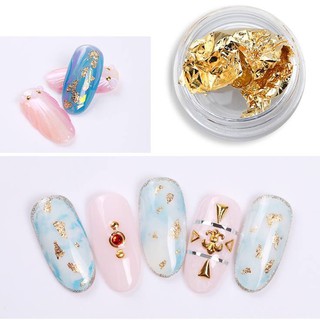 [Dụng cụ làm móng]Set giấy bạc ẩn gel, đắp bột
