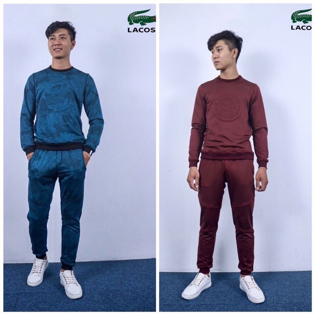 Bộ quần áo thể thao lacoste vnxk  xịn