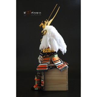 Búp bê Samurai , búp bê Nhật Bản .  Y5 CAM TRẮNG