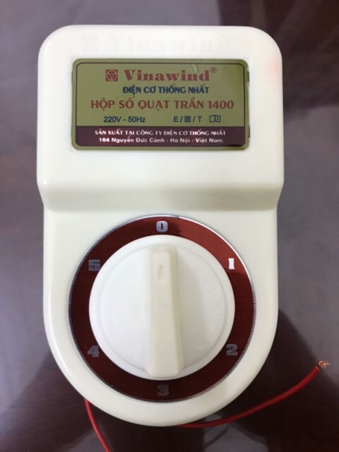 Hộp số quạt trần 1400 Điện cơ thống nhất vinawind