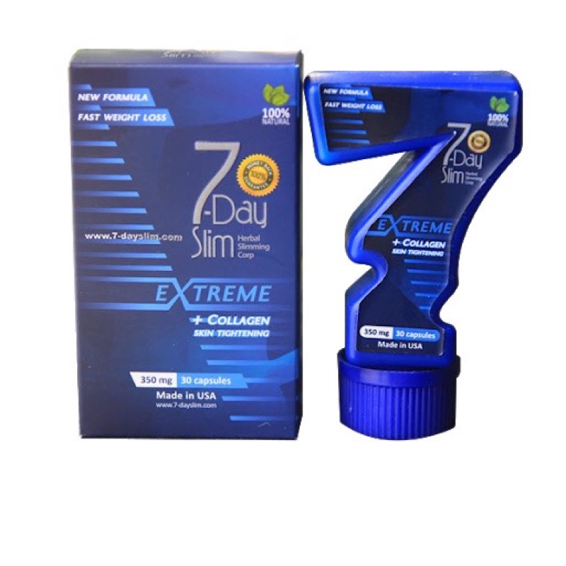Giảm Cân 7 Day Slim An Toàn Từ Mỹ
