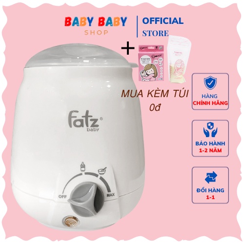 Máy hâm sữa và thức ăn siêu tốc 3 chức năng Fatzbaby / FB3003SL