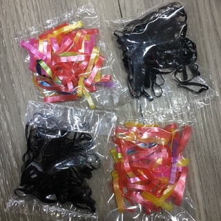 100 Thun cột tóc trơn cho bé