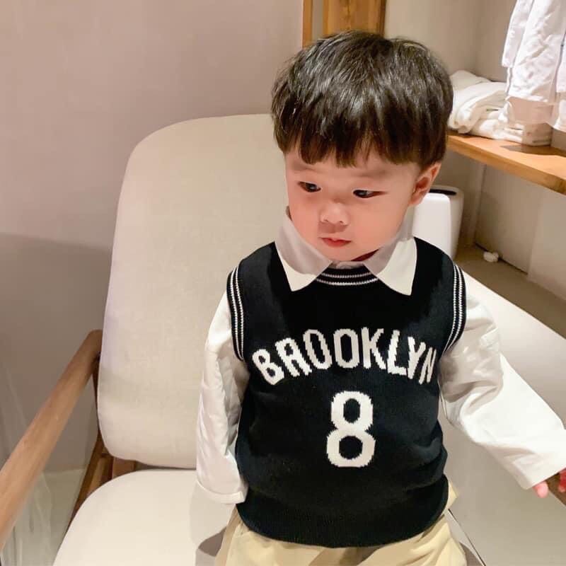 Áo gile len Brooklyn