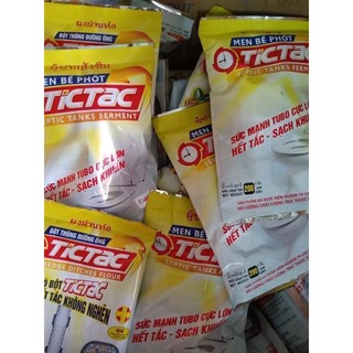 bột thông cống tictac/ men bể phốt tictac