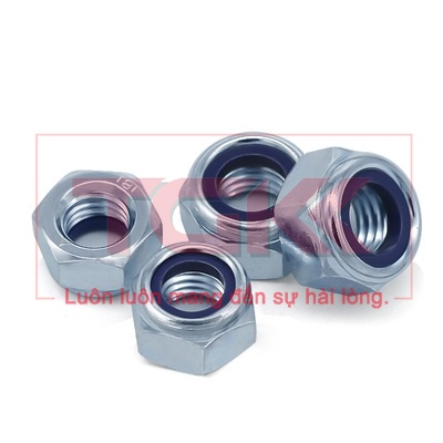 Đai ốc khóa inox 304 đầu PVC