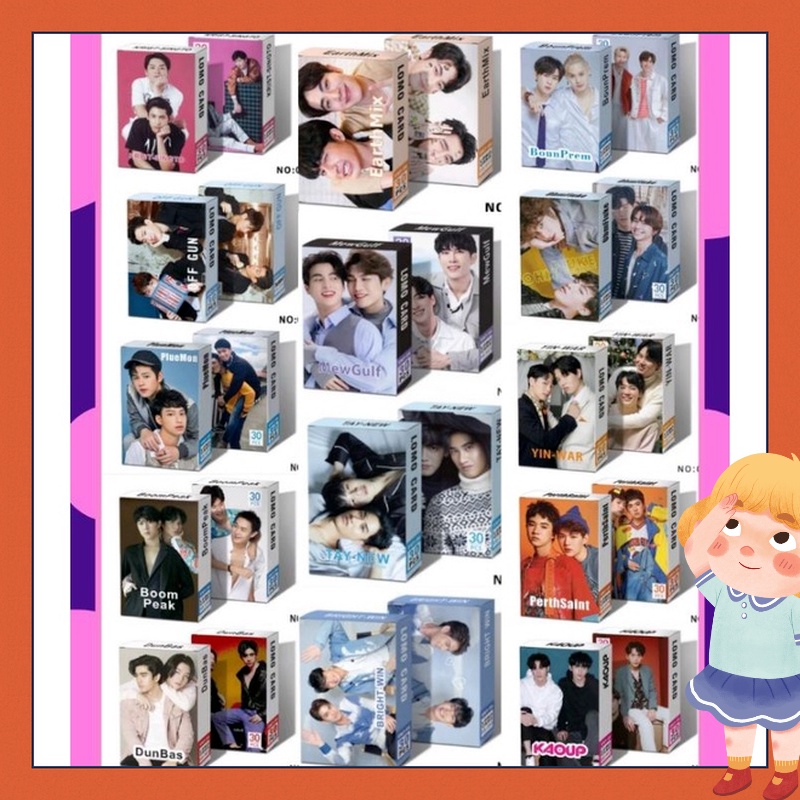 THAI BOYS Taynew, Offgun, KristSingto, BrightWin ,YinWar, MewGulf , BillkinPP, BounPrem Photocard Lo