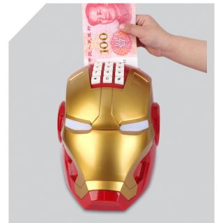 Két sắt mini hình Iron Man cho bé