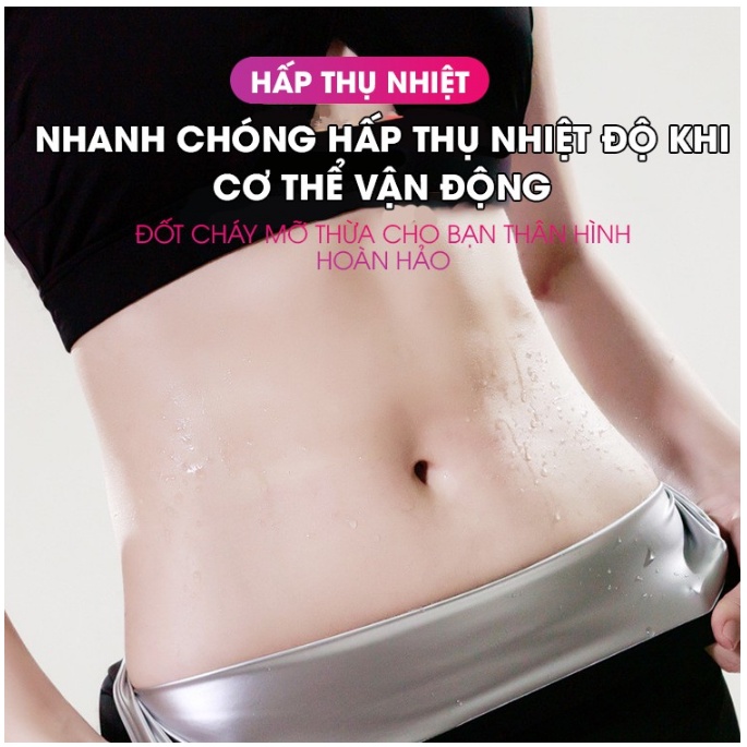 Quần tan mỡ bụng dạng lửng quần legging quần tập định hình tan mỡ giảm cân AC-108