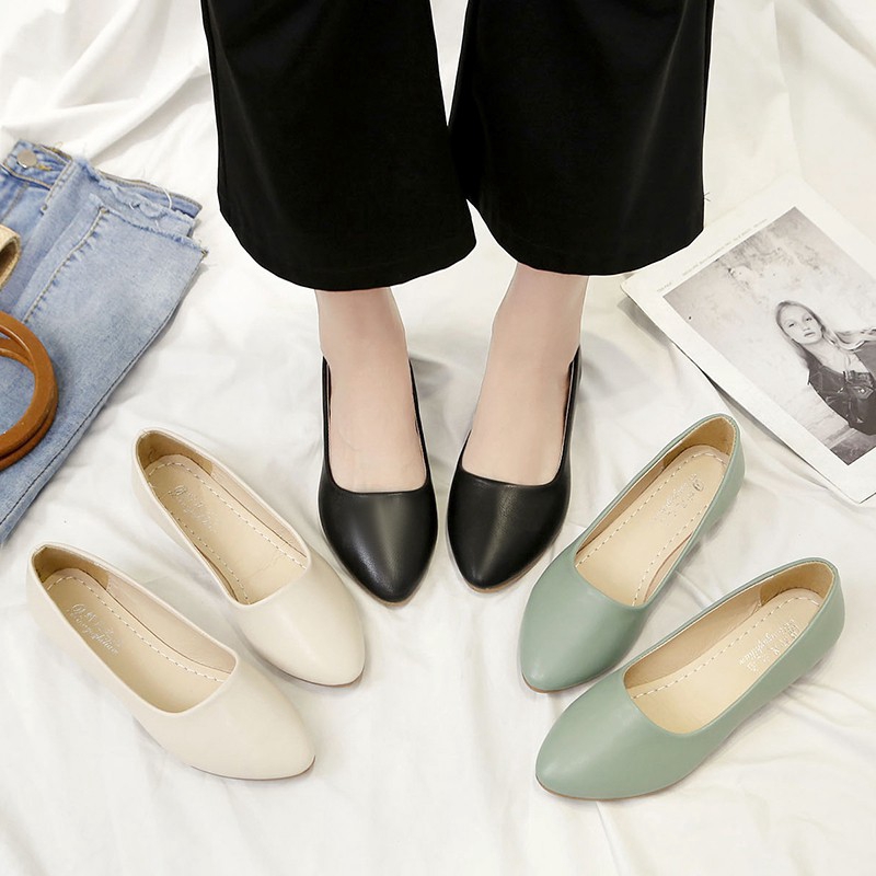 Giày Đế Bằng Nữ Ulzzang Thời Trang 8241945