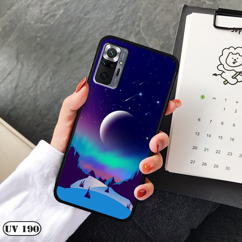 Ốp lưng nhám viền dẻo Xiaomi Redmi Note 10/ Note 10 Pro