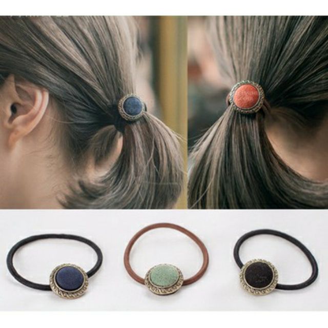 Chun hình cúc áo Vintage Hàn Quốc